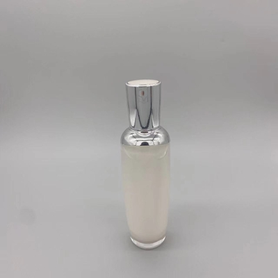 Garrafa plástica do picosegundo do cilindro oval acrílico da garrafa de tonalizador da pele de Regenerist