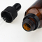 Anti conta-gotas plástico da garrafa da bureta 18 do roubo 410 pretos para o óleo fino