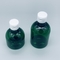 Escuro - garrafa plástica cosmética da bomba do ANIMAL DE ESTIMAÇÃO feito sob encomenda vazio verde da garrafa do champô do círculo da venda por atacado 50ml 100ml 150ml