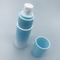 Empacotamento cosmético da garrafa mal ventilada azul da bomba da loção dos PP para a essência da loção