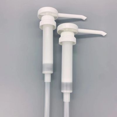 qualidade  Round Head Plastic Syrup Pump 10ml Honey Dispenser Pump fábrica