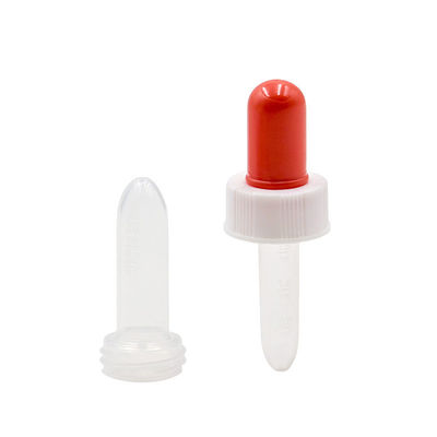qualidade  0.25ml Red Head Plastic Bottle Dropper Pipette Packaging fábrica